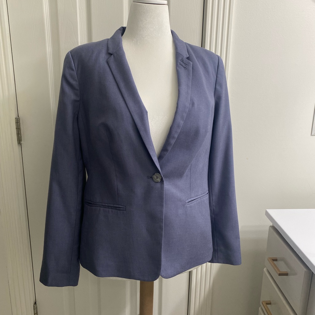 The Limited Blue Blazer. Size Large.